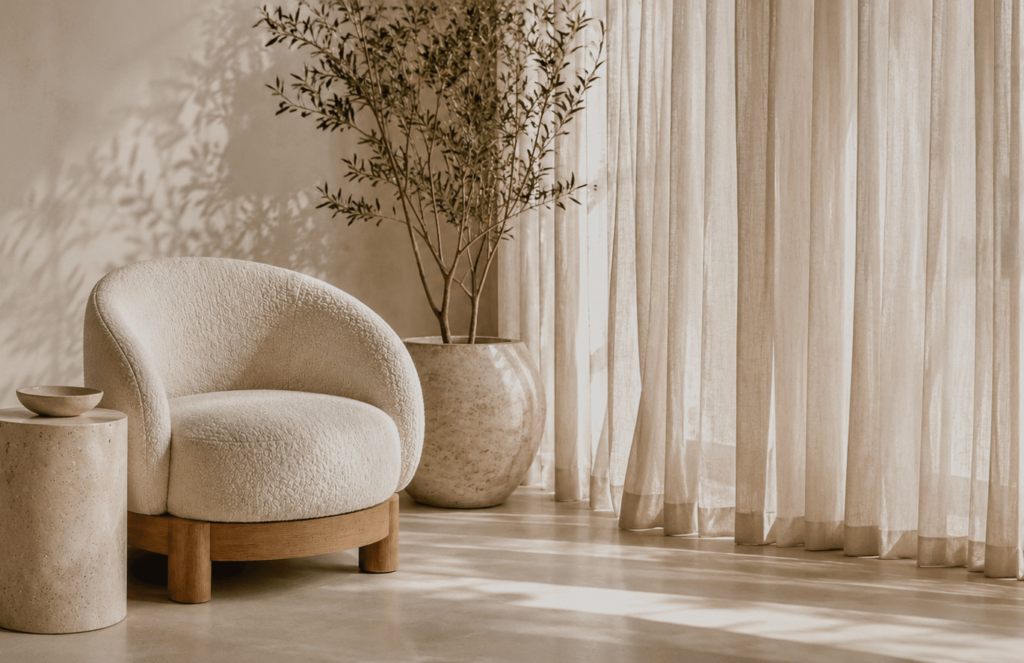 Interno elegante e luminoso per la pagina Contatti di Maison Diana Aesthetics a Roma